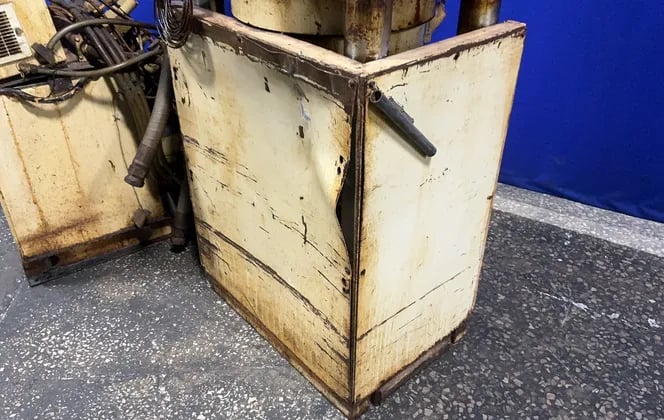 220 Ton, TMP, Four-Post Hydraulic Press, 16" x 16" x 18", 10 HP, 2500 psi, 1993 - Image 5