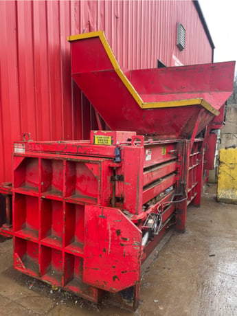Cram-A-Lot #HX-72, Horizontal Baler, 72" L x 42" width x 48" H bale, 2012 - Image 3
