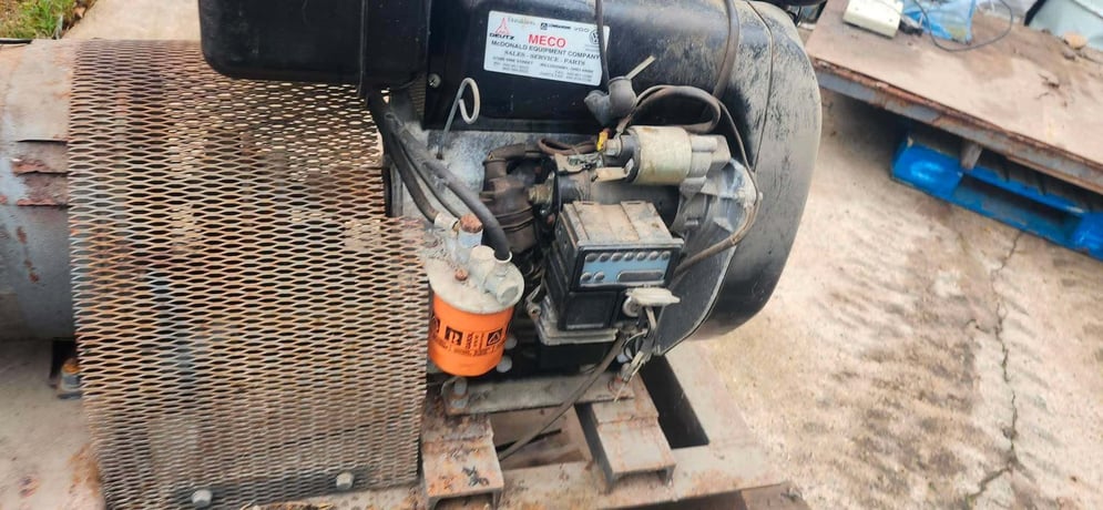 30" Ohio Magnetics, Electromagnetic Scrap Magnet, 230 VDC, 75% duty cycle, diesel generator, 2006 - Image 2