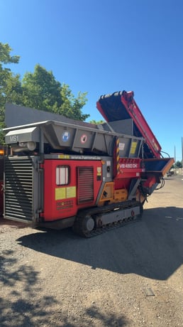 Hammel #VB-450DK, Track-Mounted Dual Shaft Shredder, diesel engine, 175 hours, 2020 - Image 2