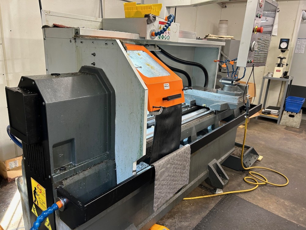 Haas #TL-2, CNC lathe, 20" swing, 48" centers, 8" & 10" chucks, 10 HP, 2000 RPM, tooling, U/P, 2017 - Image 1