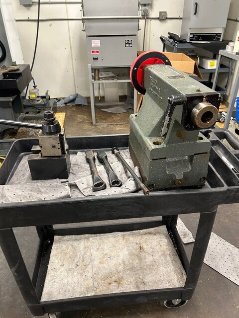 Haas #TL-2, CNC lathe, 20" swing, 48" centers, 8" & 10" chucks, 10 HP, 2000 RPM, tooling, U/P, 2017 - Image 6