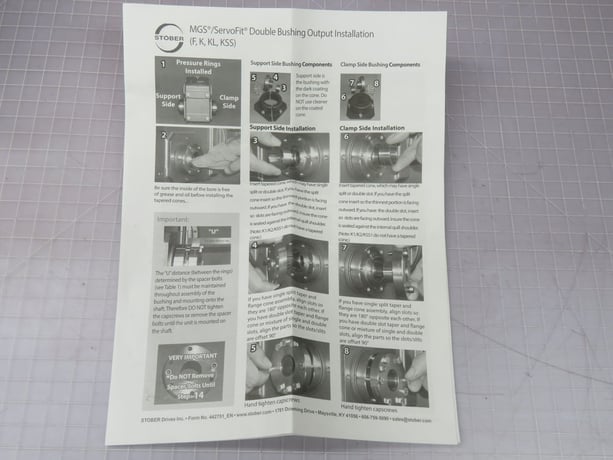 Stober #K203WG0660MT10, Gear Reducer, 660.00 :1 Ratio - Image 6