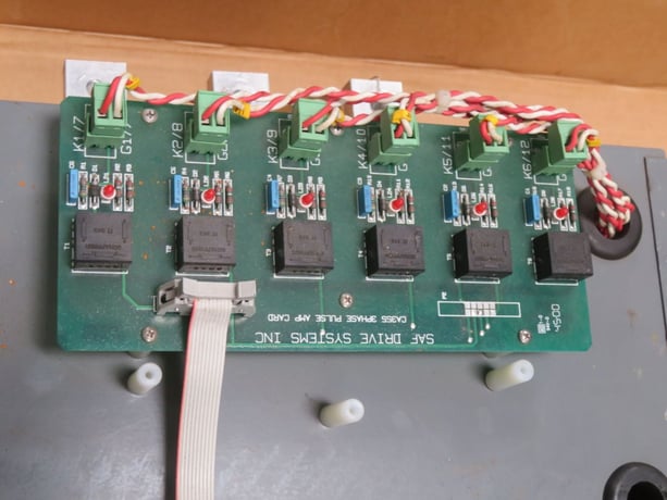 100 HP SAF, DD312-180-4, DC Drive, 180 Amps Output, 460 VAC Input - Image 8