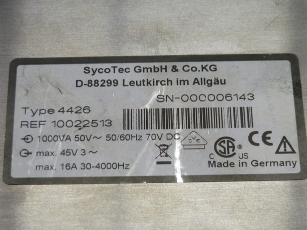 KaVo Dental #10022513, Servo Drive, 1000 VA, 50 VAC Input - Image 2