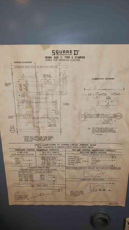 Square D Type SJ, Electrical Enclosure, NEMA Size 7, 35" L x 23" W x 91" H (2 available) - Image 7