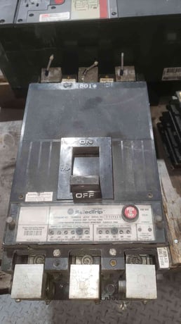 1200 Amp GE #TKR4612, 3 Pole, 600VAC, Molded Case Circuit Breaker - Image 2