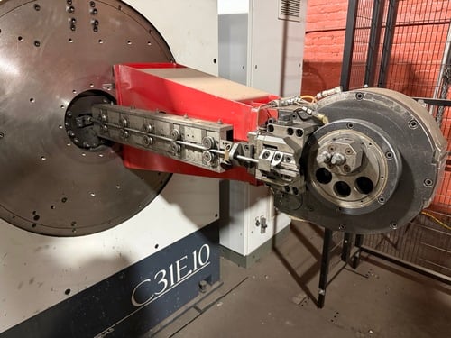 OMCG #31-E10, CNC Wire Bending Machine, Wire Straightener, Decoiler, 2019 - Image 2