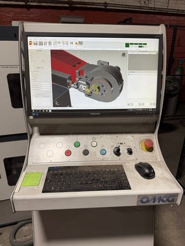 OMCG #31-E10, CNC Wire Bending Machine, Wire Straightener, Decoiler, 2019 - Image 3