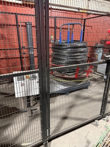 OMCG #31-E10, CNC Wire Bending Machine, Wire Straightener, Decoiler, 2019 - Image 4