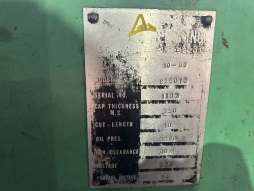 1/2" x 10' Accurshear #625010, Shear, 2500 psi, 1990 - Image 3