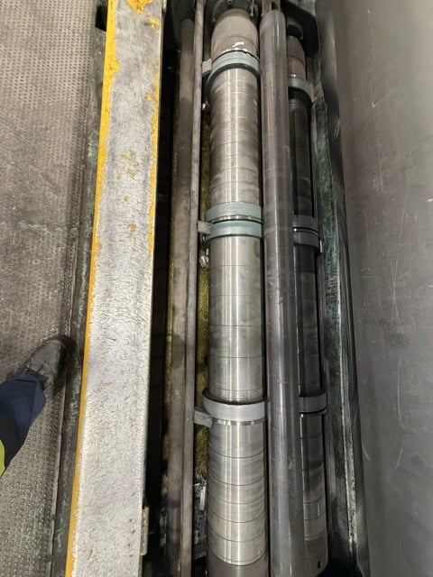 .050" x 72" Stamco, Aluminum Slitting Line, 22,000 lb., 96" outside dimension, 20" ID, RL, upgrades 2017, 1981 - Image 4