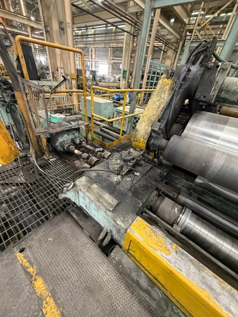 .050" x 72" Stamco, Aluminum Slitting Line, 22,000 lb., 96" outside dimension, 20" ID, RL, upgrades 2017, 1981 - Image 5
