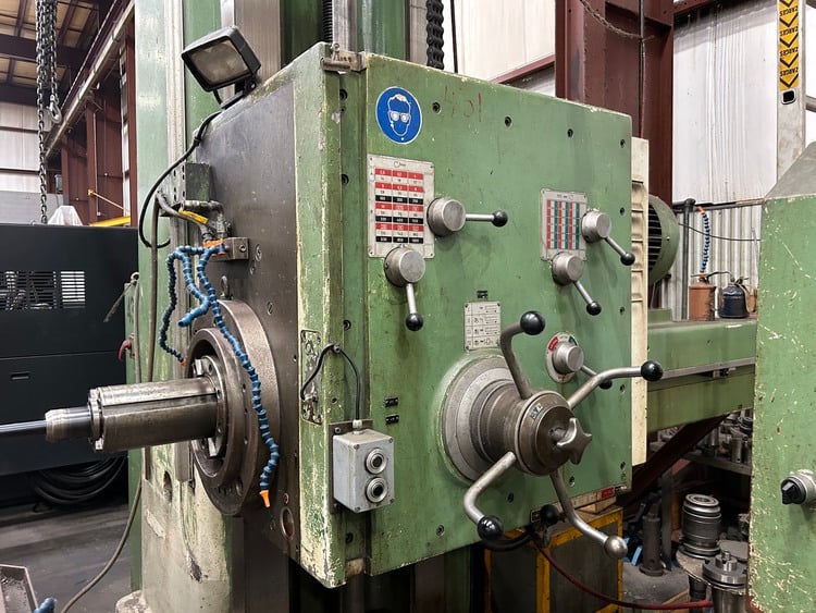 5" Wotan, table type horizontal boring mill, 1982 - Image 2