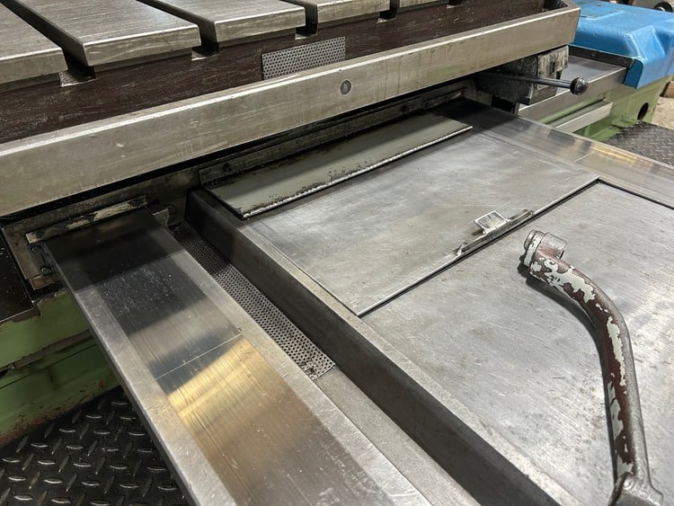 4" Tos #W100A, table type horizontal boring mill, 1994 - Image 5