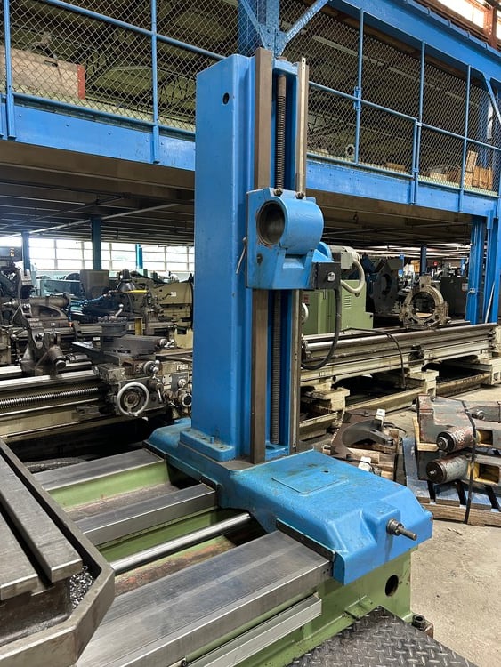 4" Tos #W100A, table type horizontal boring mill, 1994 - Image 6