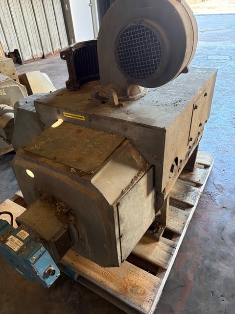 75 HP 850/1700 RPM Allen-Bradley, Frame CD508T, TEAO, 500 Volts - Image 4