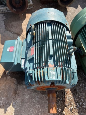 150 HP 1190 RPM RPM, Frame 447t, TEFC, 460 Volts - Image 2