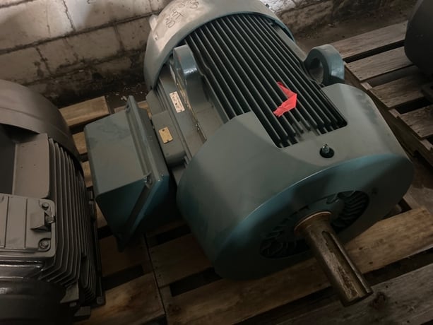 150 HP 1200 RPM Baldor-Reliance, Frame 447T, TEFC, 460 Volts, new - Image 4