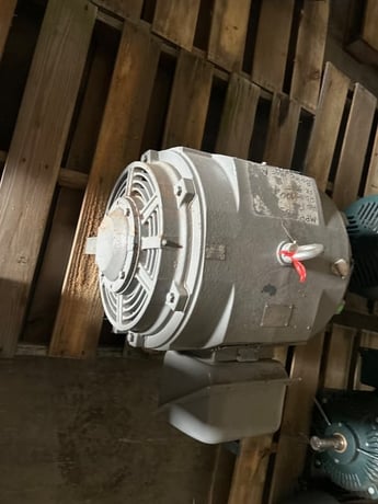 125 HP 1800 RPM TECO, Frame 405T, ODP, 230/460 Volts, reman. - Image 4