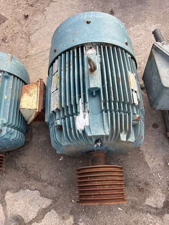 75 HP 1185 RPM Baldor, Frame 405T, TEFC, 460 Volts - Image 2