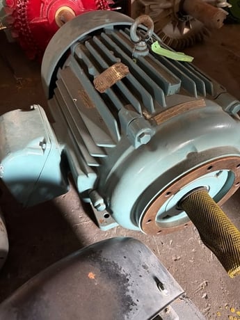 60 HP 1185 RPM Baldor, Frame 404TC, TEFC, 230/460 Volts, new - Image 3