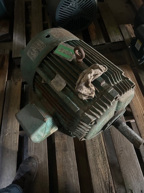 50 HP 1200 RPM Westinghouse, Frame 405U, TEFC, 440 Volts - Image 4