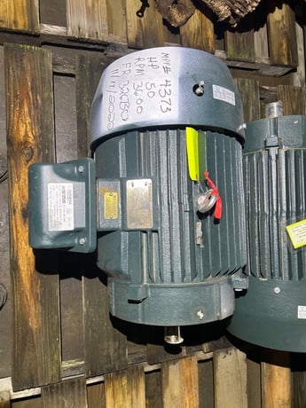 50 HP 3600 RPM Toshiba, Frame 326TSC, TEFC, 460 Volts (2 Available), new - Image 4