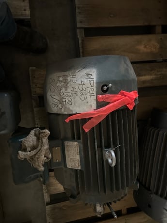 40 HP 1800 RPM Toshiba, Frame 324T, TEFC, 460 Volts, reman. - Image 4