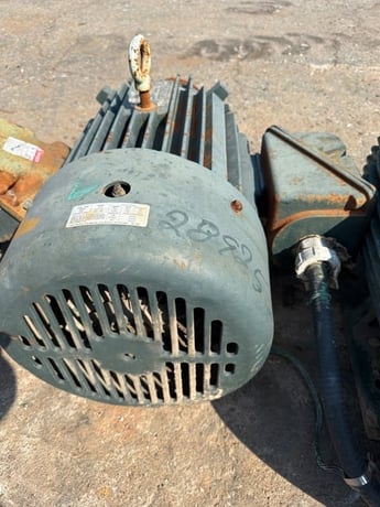 20 HP 1170 RPM Toshiba, Frame 286T, TEFC, 460 Volts - Image 3