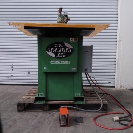 Onsrud #3025, inverted pin router, 30" throat, 5 HP, 20k RPM, 48" x 48" table - Image 1