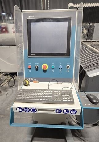 Flow #Mach-500-4020-XD, CNC waterjet, 157" x 78" envelope, 94000 PSI, 50 HP intensifier, 700 IPM, FlowXpert - Image 9