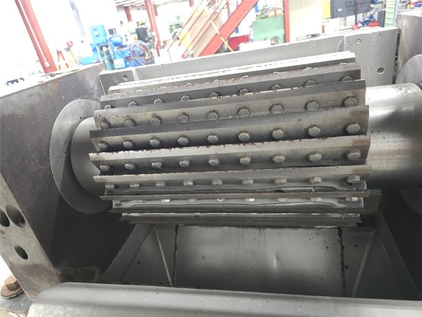 12" Cumberland Quietizer, granulator, 24-knife bolt-on rotor, 25 HP, 460 V., ABB AC drive - Image 2