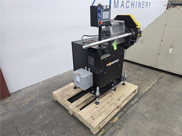 2" Novatec #C-2, fly knife cutter, 12" Stainless Steel cutter head, 1000 RPM max blade, 5 HP, 230/460 V. - Image 3