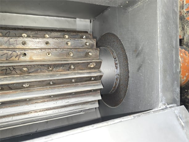 17" Cumberland #17, pelletizer, 24-knife bolt-on rotor, Yaskawa V1000 drive, 460 V., 3-Ph. - Image 3