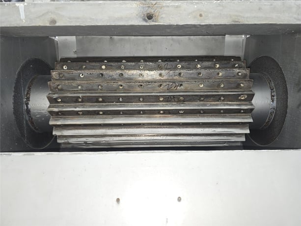 17" Cumberland #17, pelletizer, 24-knife bolt-on rotor, Yaskawa V1000 drive, 460 V., 3-Ph. - Image 5