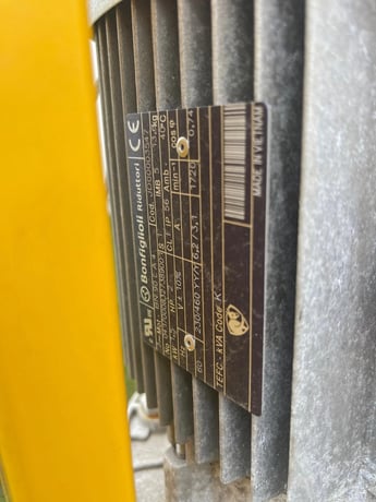 Big Ass Fans #Basic6, HVLS Industrial Ceiling Fan, 2 HP motor, 200-240/400-480 VAC, 3PH, 2017 - Image 9