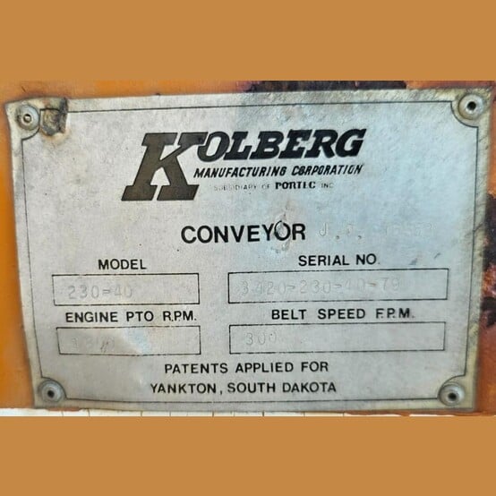 Kolberg, Portable Screening Plant, 48" width x 120" L inclined vibrating screen, 300 FPM conveyor - Image 7