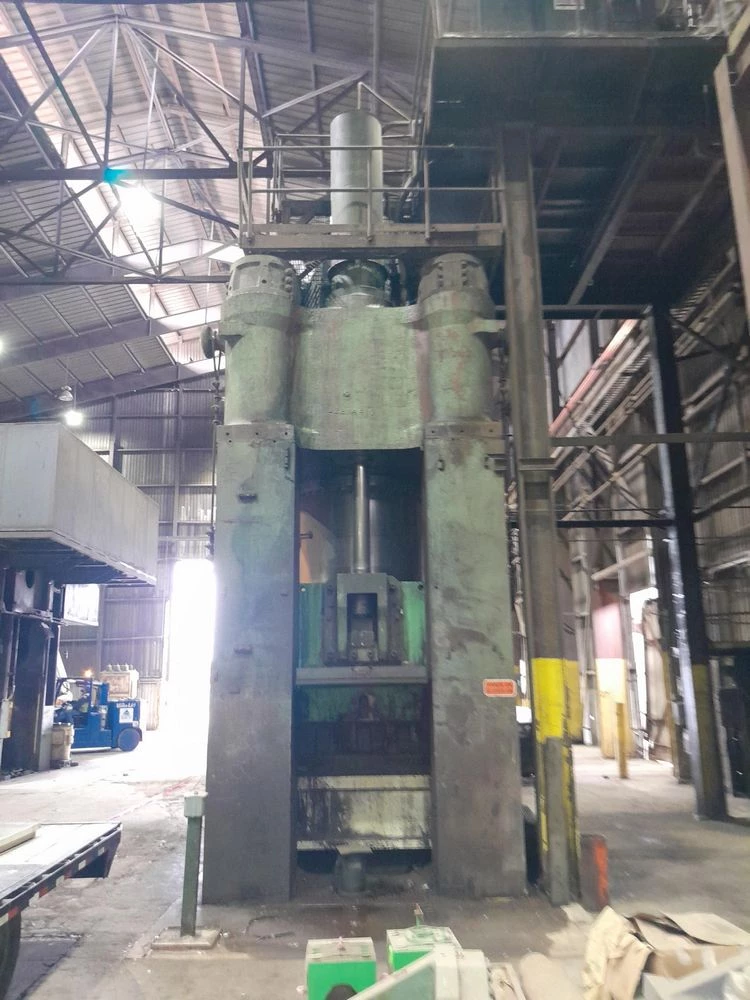 5,000 Ton, Verson, Down-Acting Hydraulic Press, 96" dl, 72" platen stroke, 96" x 96" platen, 24" shut height - Image 5