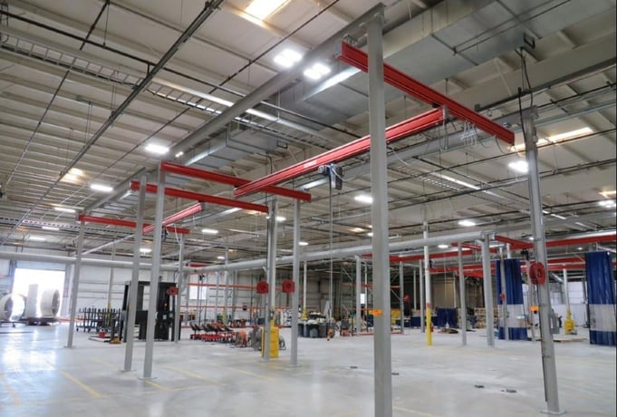 1 Ton, Demag Hoist crane cell - Image 3