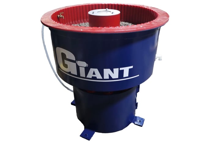 3.5 cu.ft. Giant #GBB-4, batch bowl vibratory deburring & finishing machine - Image 1