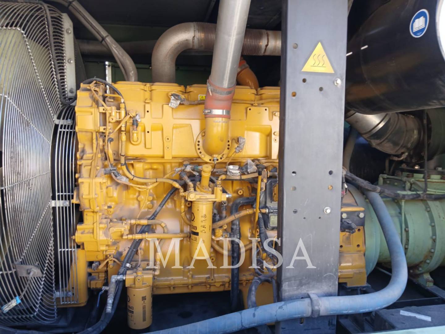 Sullair 1600HAFDTQ, Compressed Air, 1155 hours, S/N: 201612120006, 2016 - Image 7