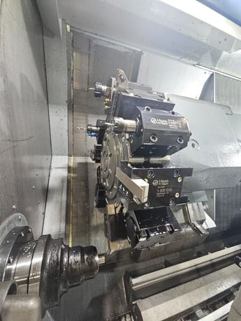 Haas #DS-30Y, CNC lathe, 31.7" swing, 8" chuck, 2" bar, live tooling, low hours, like new, 2024 - Image 3