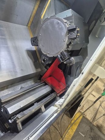 Haas #ST-35Y, CNC lathe, 31.7" swing, 12" chuck, 4" bar, 18" dia., 23" lgth, 4-Axis, rigid tap, live tool - Image 8