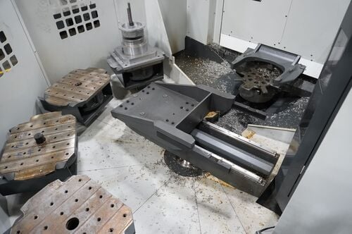 Haas #EC-400PP, CNC horizontal machining center, 100 automatic tool changer, 22" X, 25" Y, 22" Z, 12000 RPM - Image 5