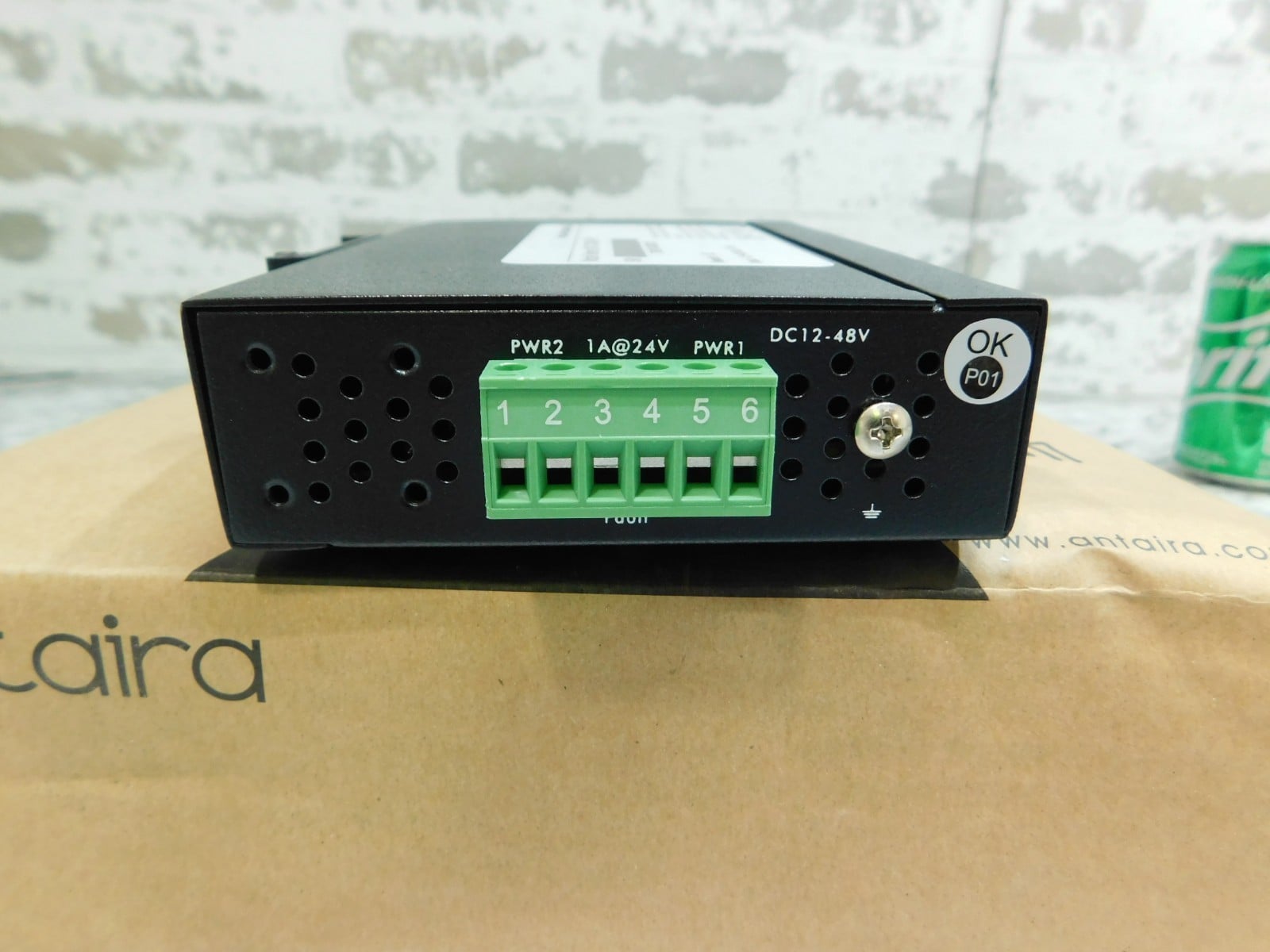 NEW Antaira Industrial Gigabit Ethernet Media Converter, IMC-1000A-SFP, SFP-M2 - Image 4