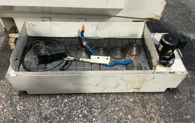 Fanuc #A04B-0078-B101, CNC Drilling and Tapping Center, 15" x 25" capacity, 14 ATC, 2000 - Image 9