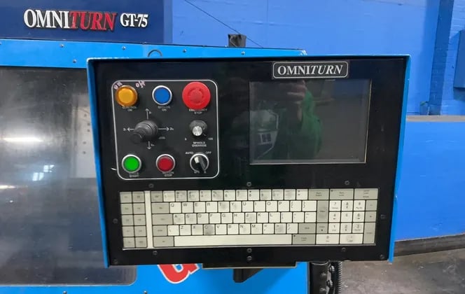 Omniturn #GT-75, CNC lathe, 1.25" bore - Image 2