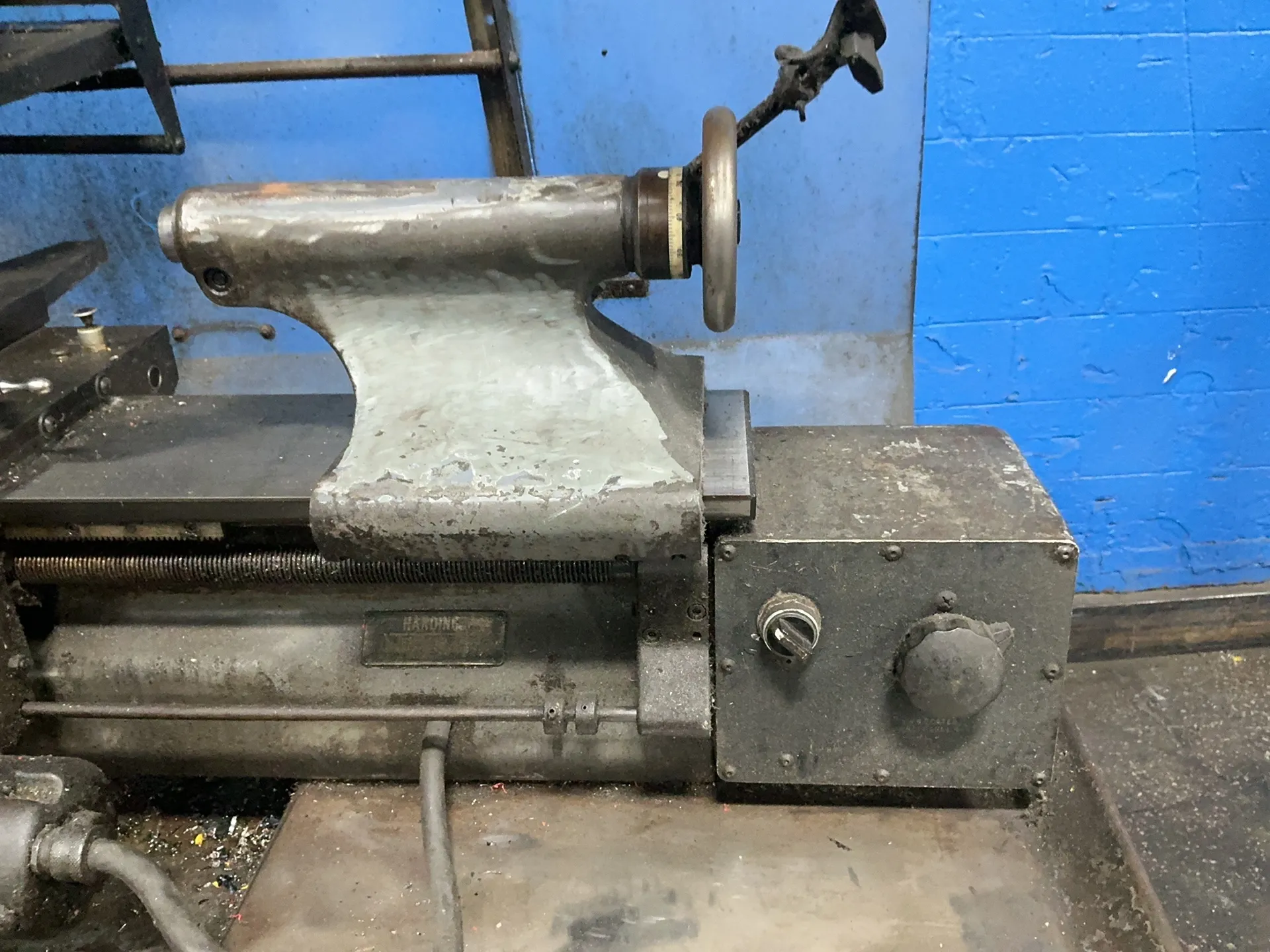 10" x 20" Hardinge #HLV-H, precision lathe, 2" bore, 1.5 HP, tailstock, - Image 6