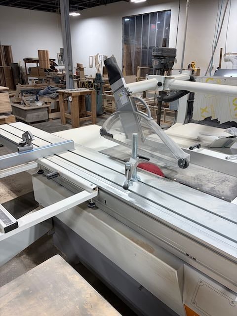 Casadei #Xe-Nia-40, Sliding Tablesaw, 15 HP, 16" blade, digital read out, 2018 - Image 2